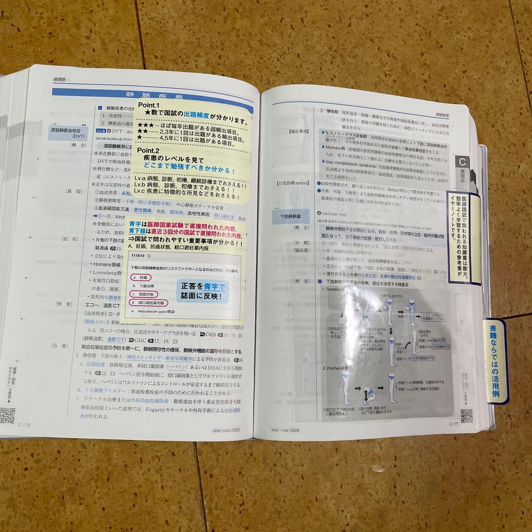 イヤーノート year note 2026 内科・外科編 - メルカリ
