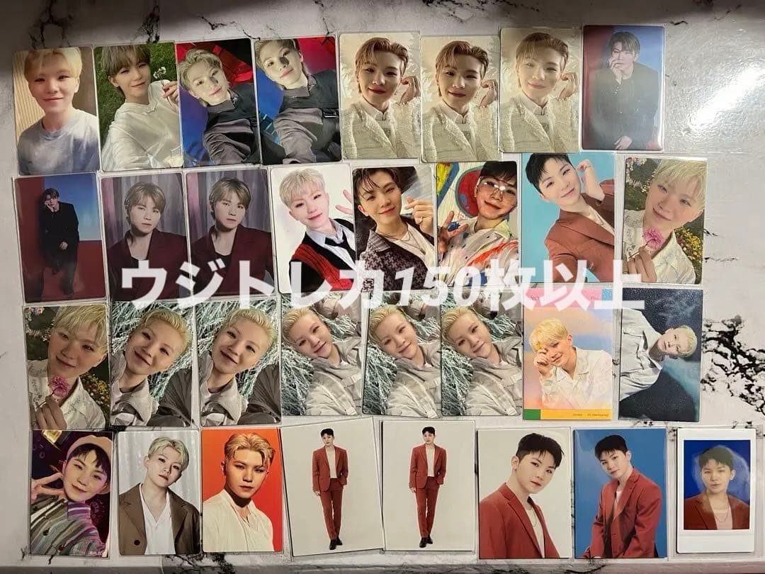 SEVENTEEN ウジ WOOZI トレカ グッズ まとめ売り ウジ WOOZI SEVENTEEN トレカ5枚まとめ売り - メルカリ