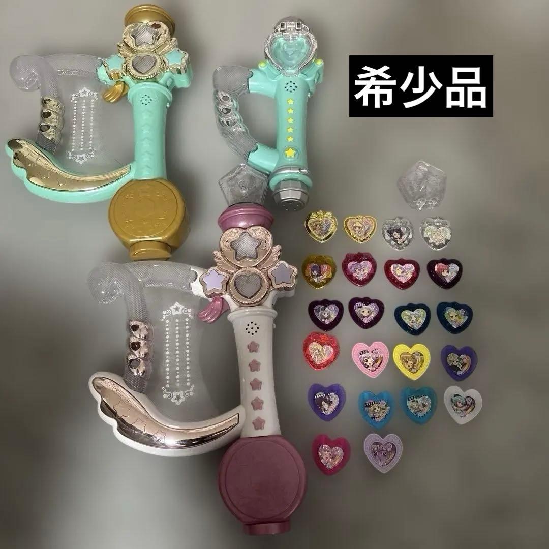 プリパラ アイドルタイム マイク ハープ まとめ売り ゆい ファルル