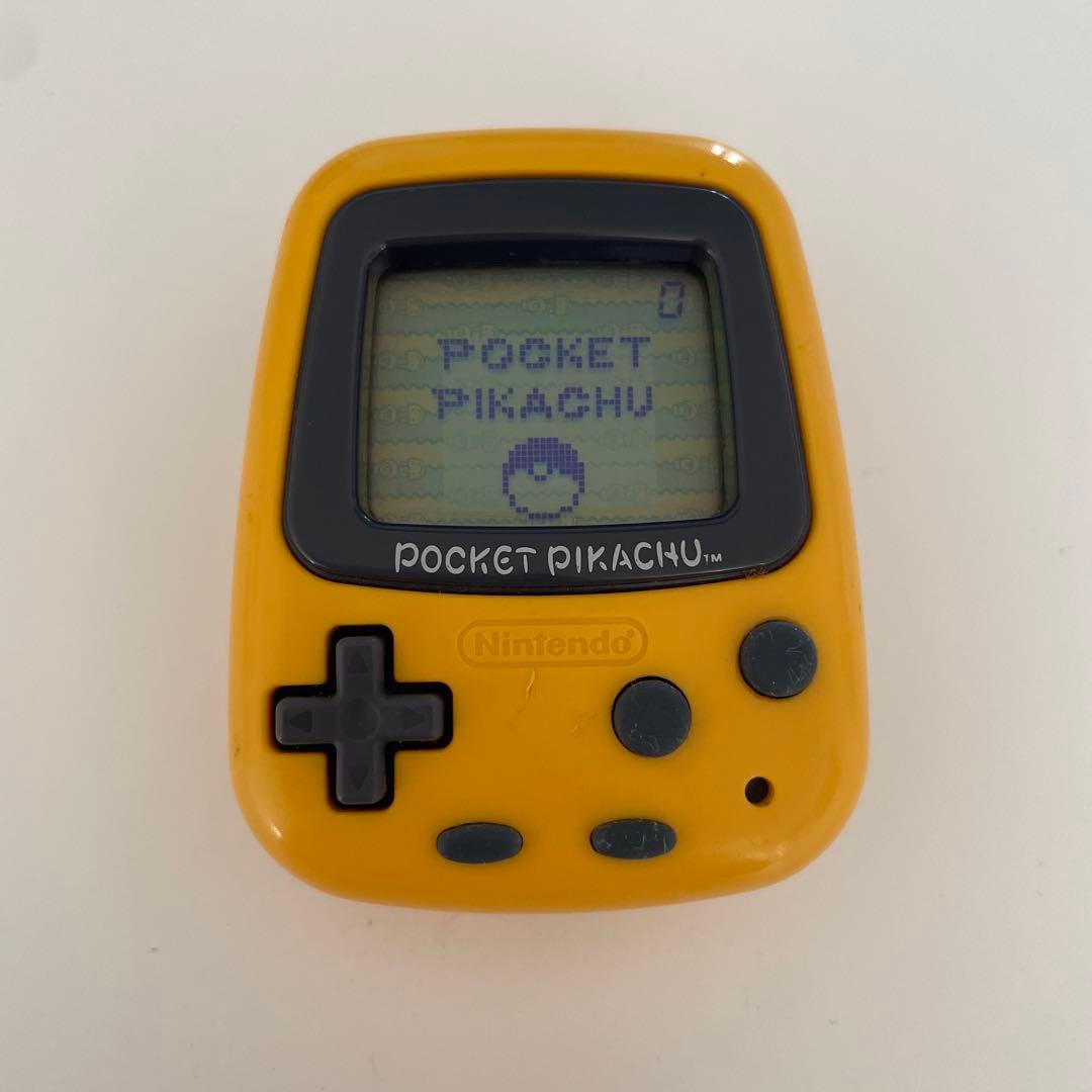 任天堂 ポケットピカチュウ 1995,98年製 レア 万歩計 ポケモン - メルカリ