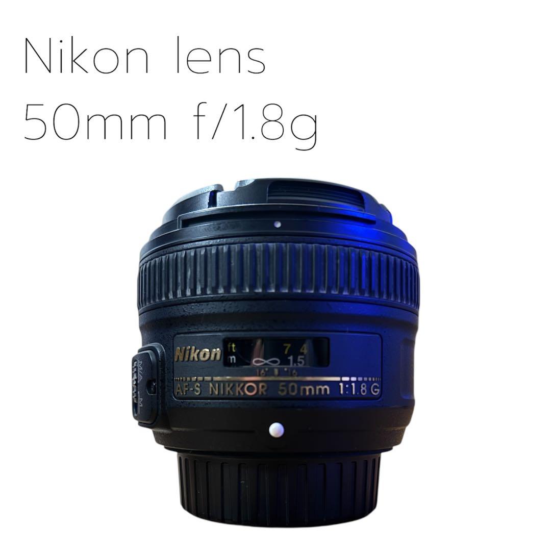Nikon AF-S NIKKOR 50mm f/1.8G 35mm セット カメラレンズ AF-S NIKKOR 50mm f/1.8G NIKKOR（ニッコール） ブラック