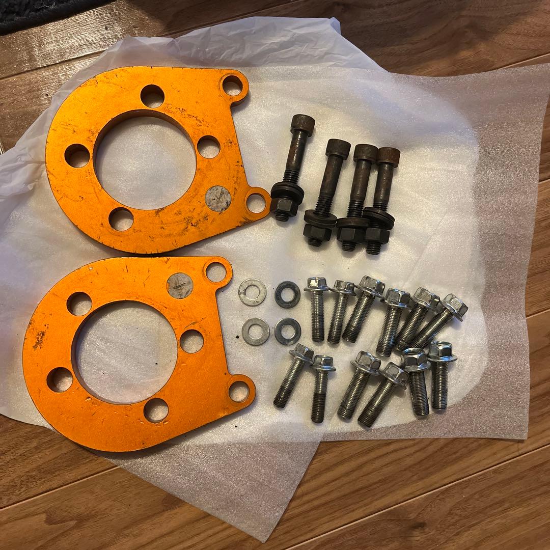 30プリウス キャンバープレート6度 キャンバーボルト付き - メルカリ