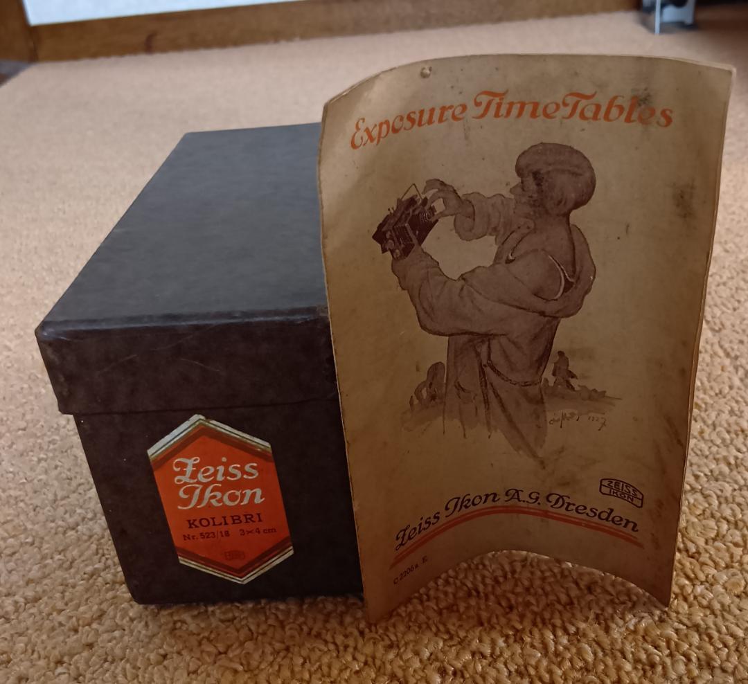 アンティークカメラ《 Zeiss Ikon KOLIBRI 》 希少品