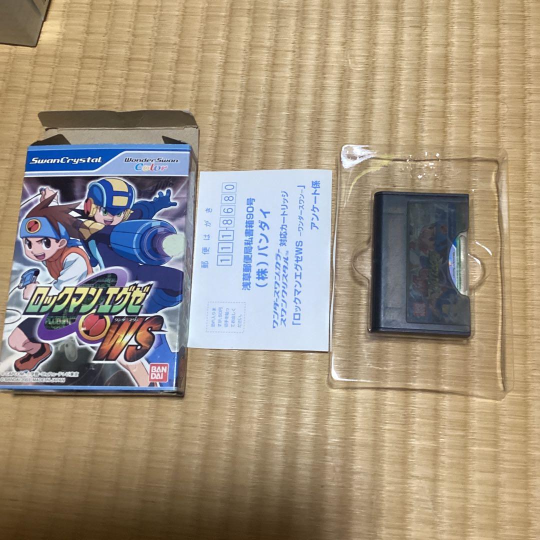 希少 ロックマンエグゼWS ワンダースワン カセット付き - メルカリ
