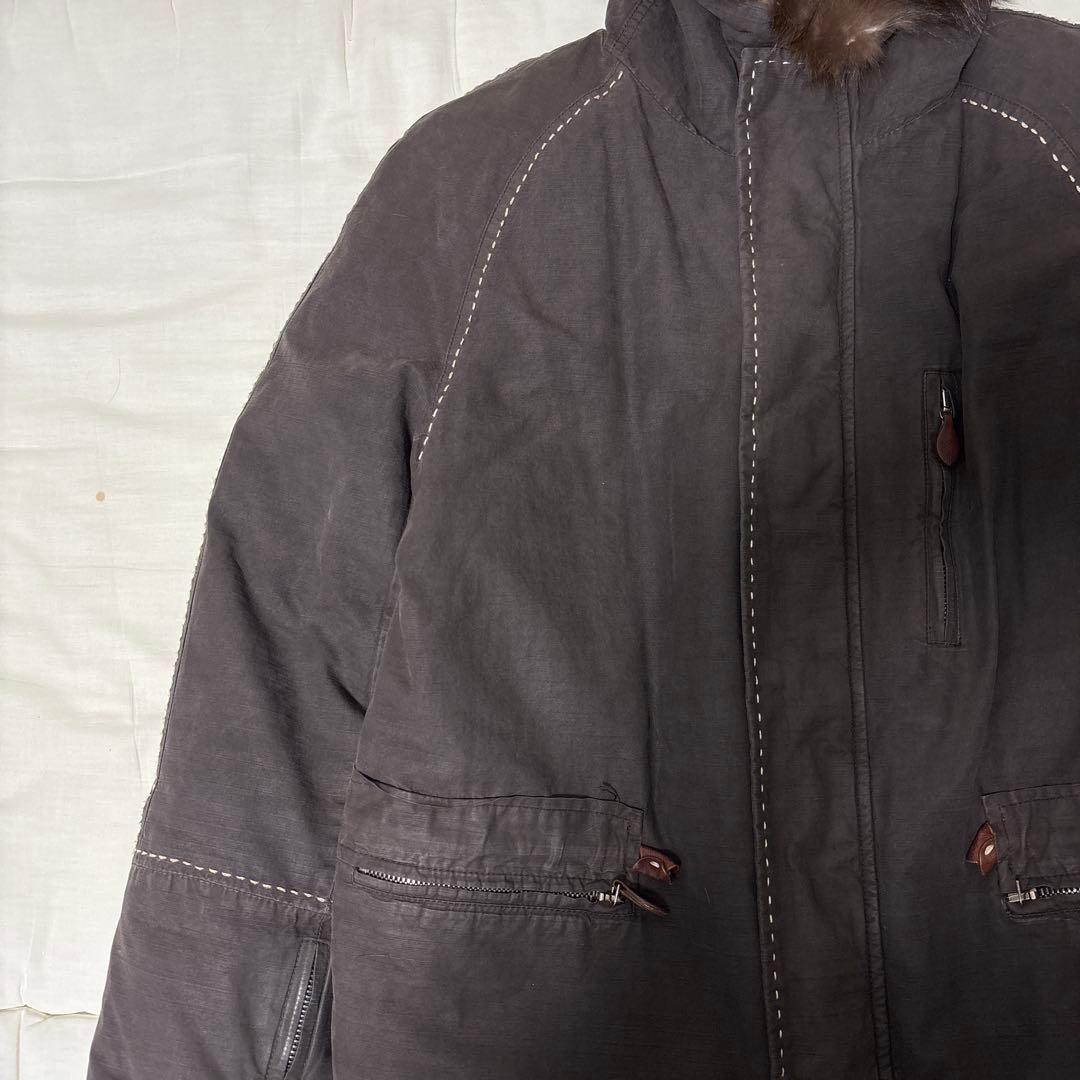 超特価】極美品✨ERMANNO SCERVINOモッズコート ファーコート - メルカリ