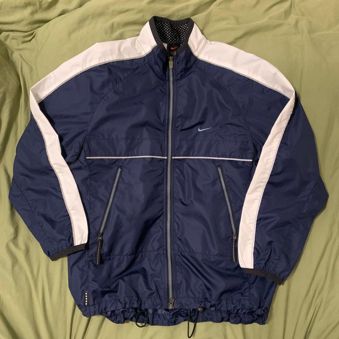 90s 00s Nike ナイキ ナイロンジャケット 短丈 リフレクター - メルカリ