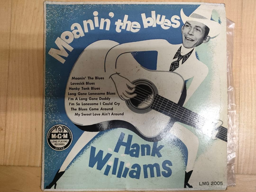 Hank Williams Moanin' the Blues レコード Hank Williams – Moanin' The Blues – Vinyl (LP, Album, Reissue