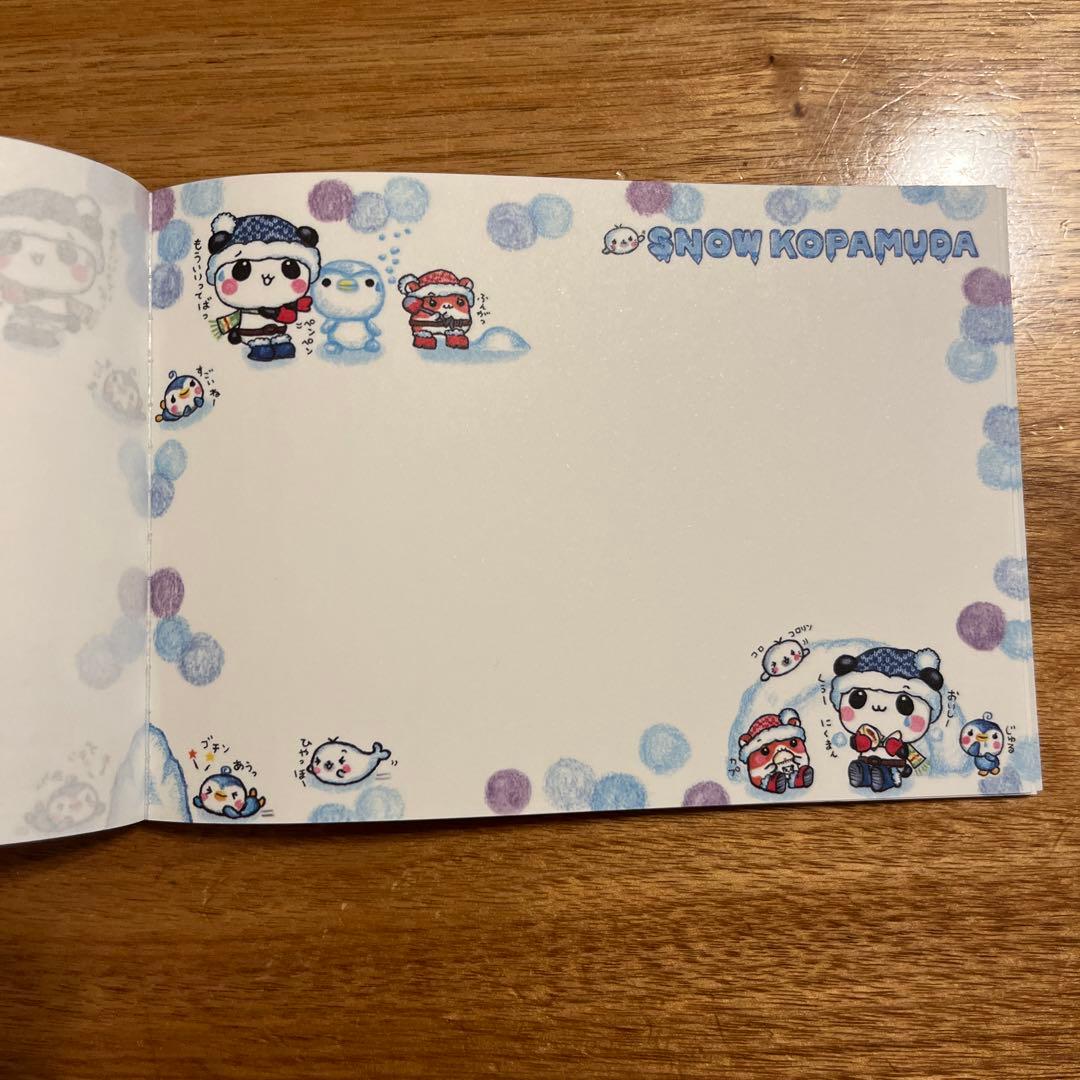 平成レトロ メモ帳 クーリア スノーこぱむだ