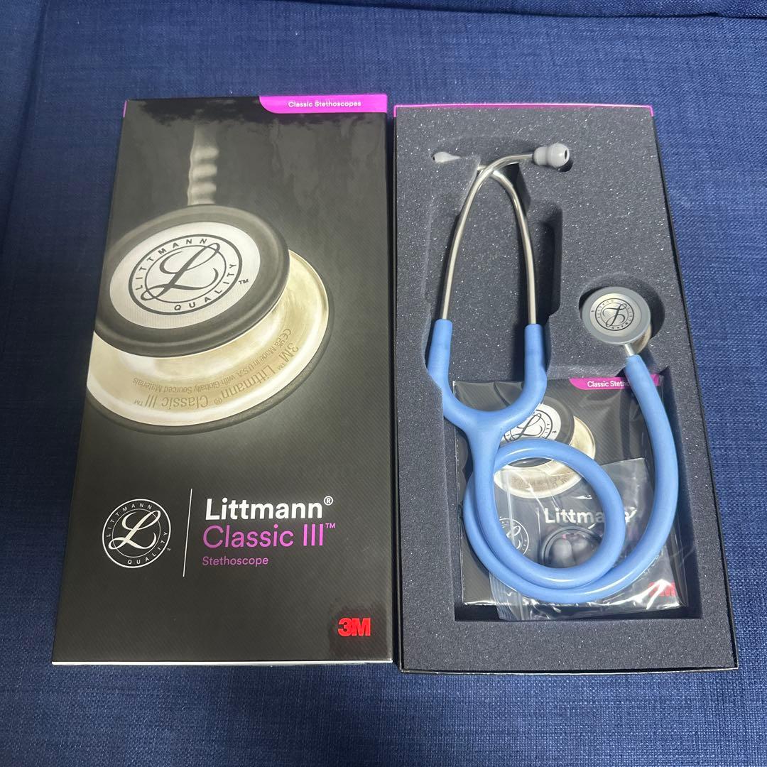 新品 Littmann Classic III 聴診器 水色 - メルカリ