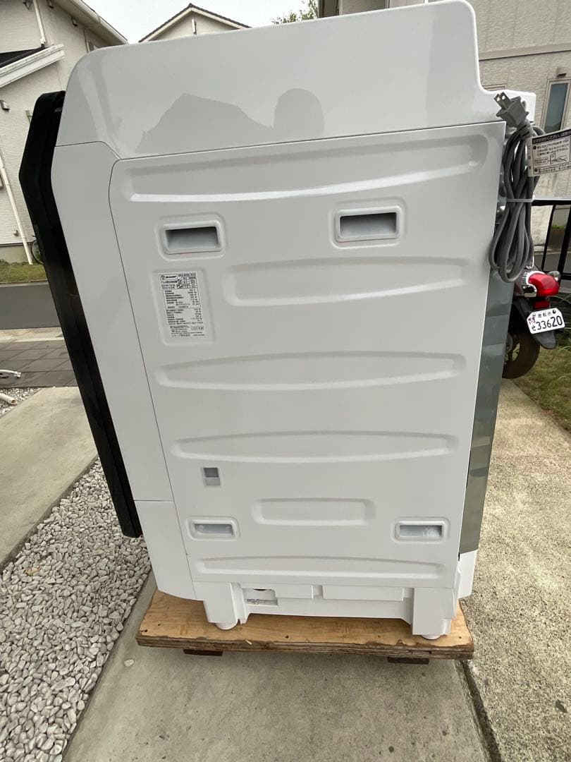 【分解洗浄済み】シャープドラム式洗濯乾燥機　ES -W113SL 2022年購入