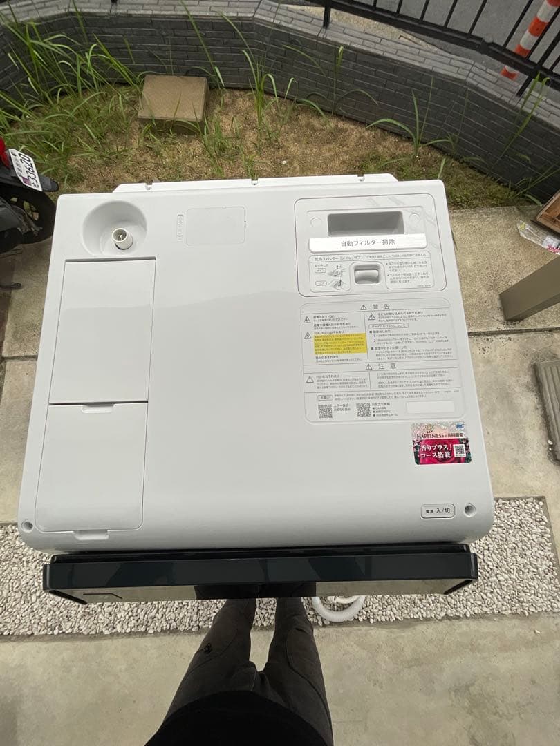 【分解洗浄済み】シャープドラム式洗濯乾燥機　ES -W113SL 2022年購入