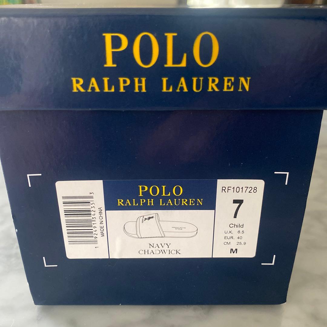 なかし　新品未使用ラルフローレン　7 25.9cm ポロベア　サンダル