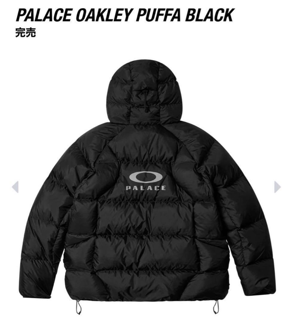 PALACE Oakley Puffa Black Sサイズ 超希少 - メルカリ