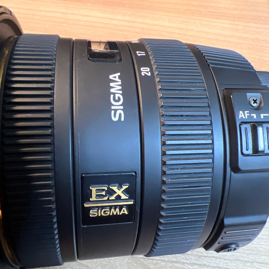 SIGMA 10-20mm f3.5 DC EX HSM ニコン用 フィルター付
