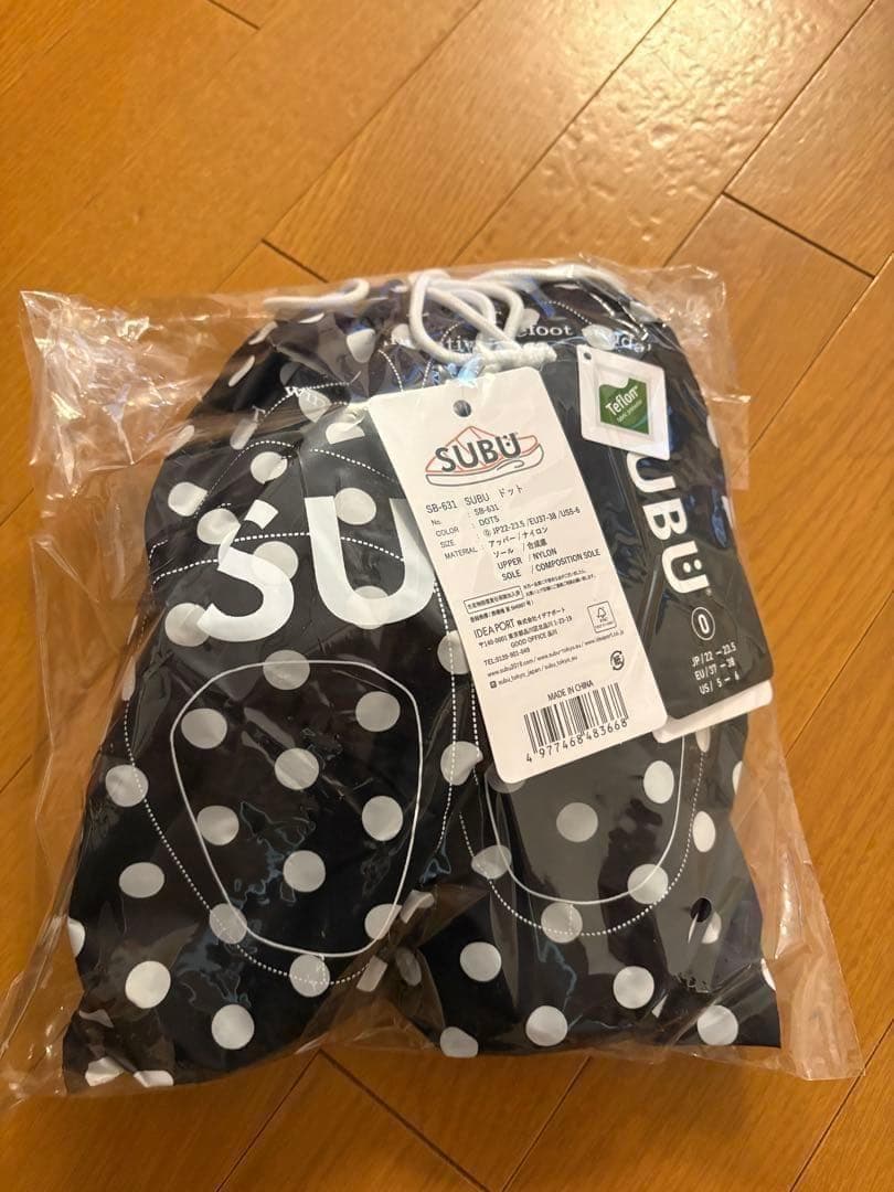 【IVE レイ着用】 SUBU DOT ドット　スブ 水玉22〜23.5cm