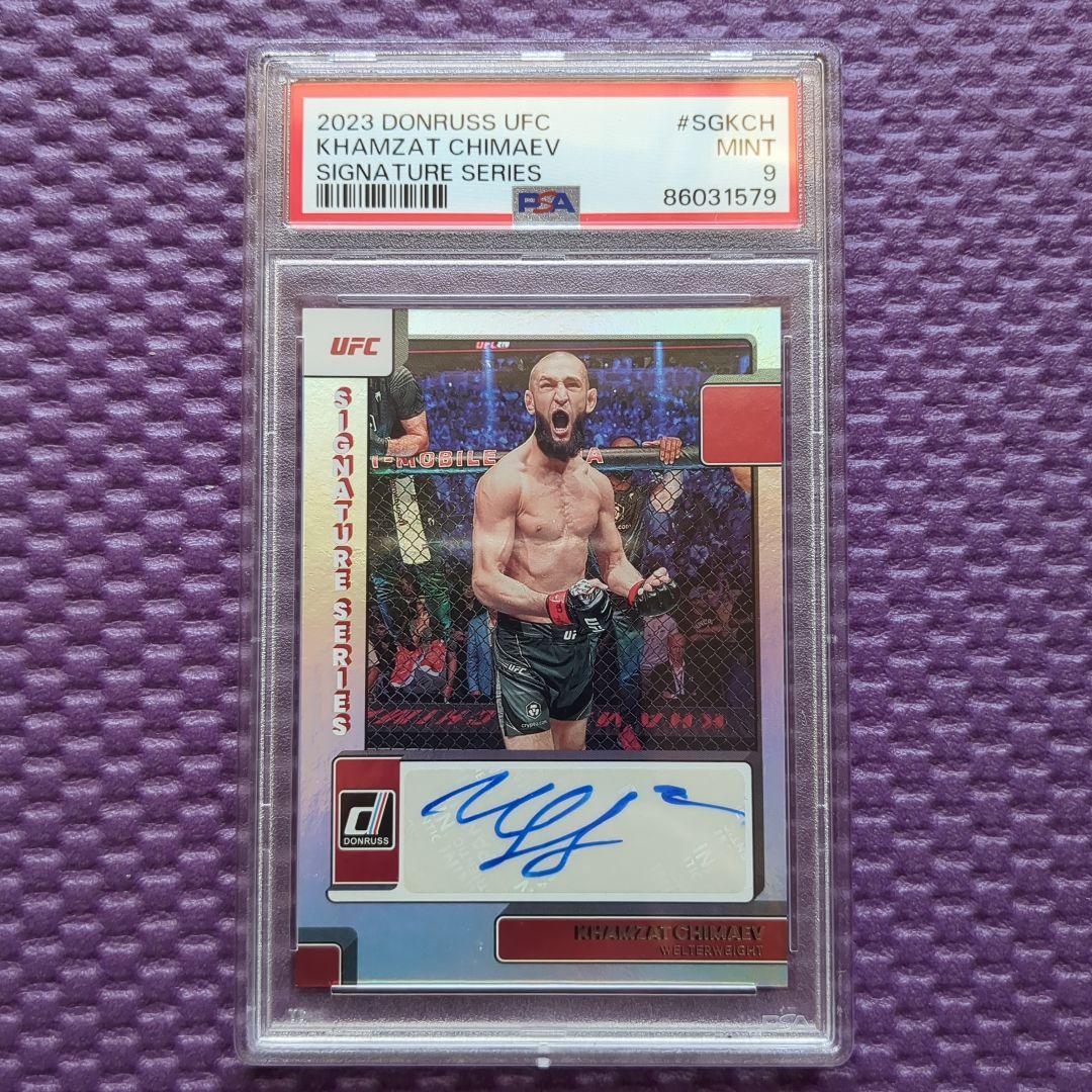 T*O様 UFC カムザット・チマエフ 直筆サインカード（PSA9） - メルカリ