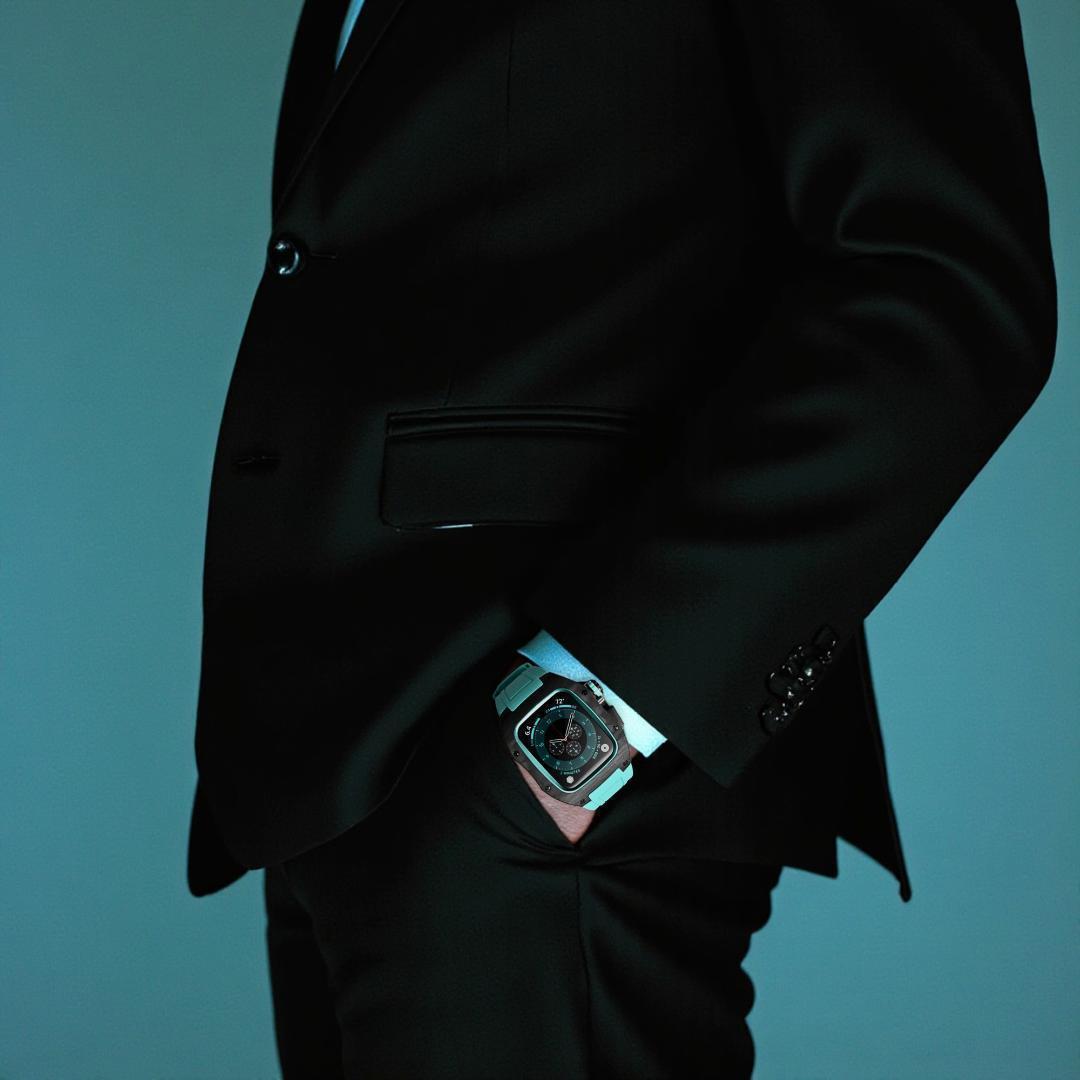 時計 Apple watch case Racing Edition 44.45MM