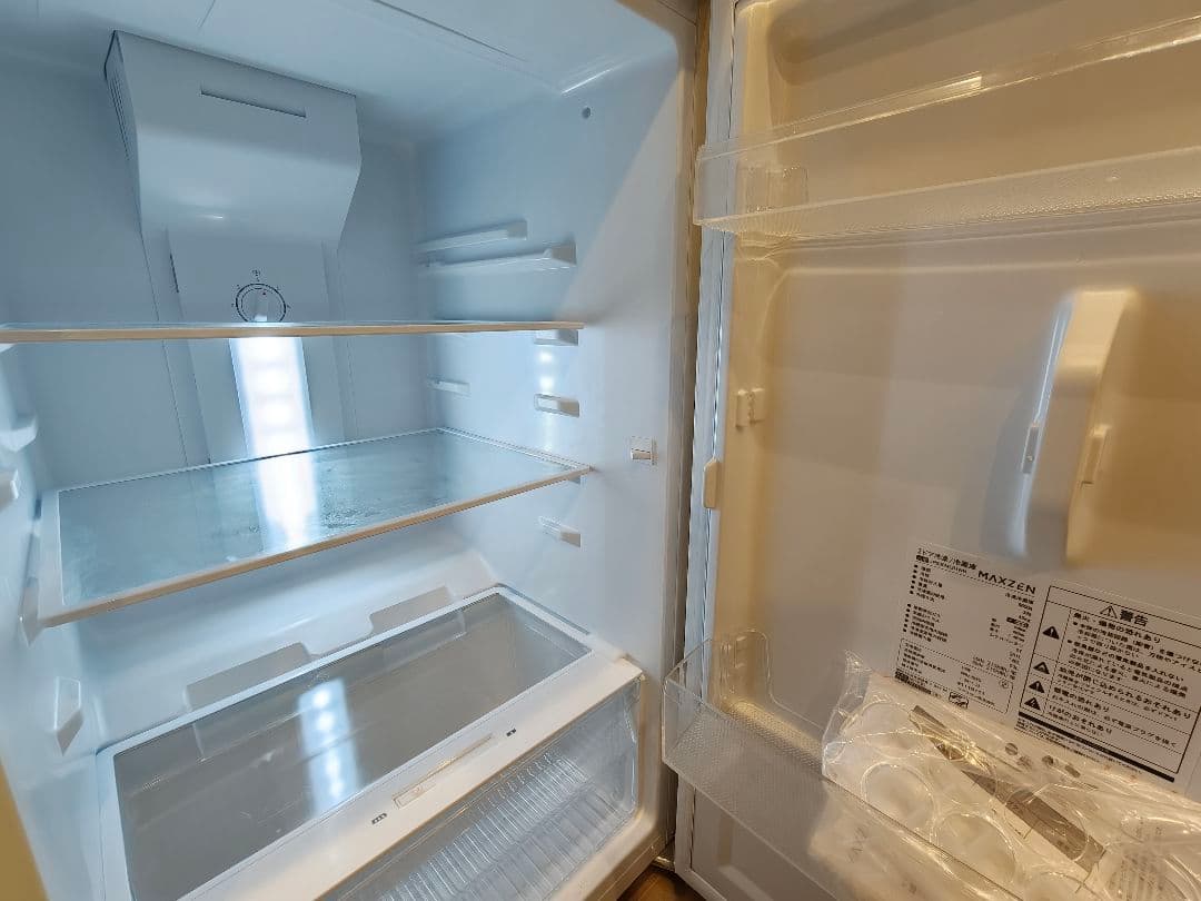 送料込】MAXZEN 2ドア冷凍冷蔵庫 JR200ML01WH 2021年製 - メルカリ