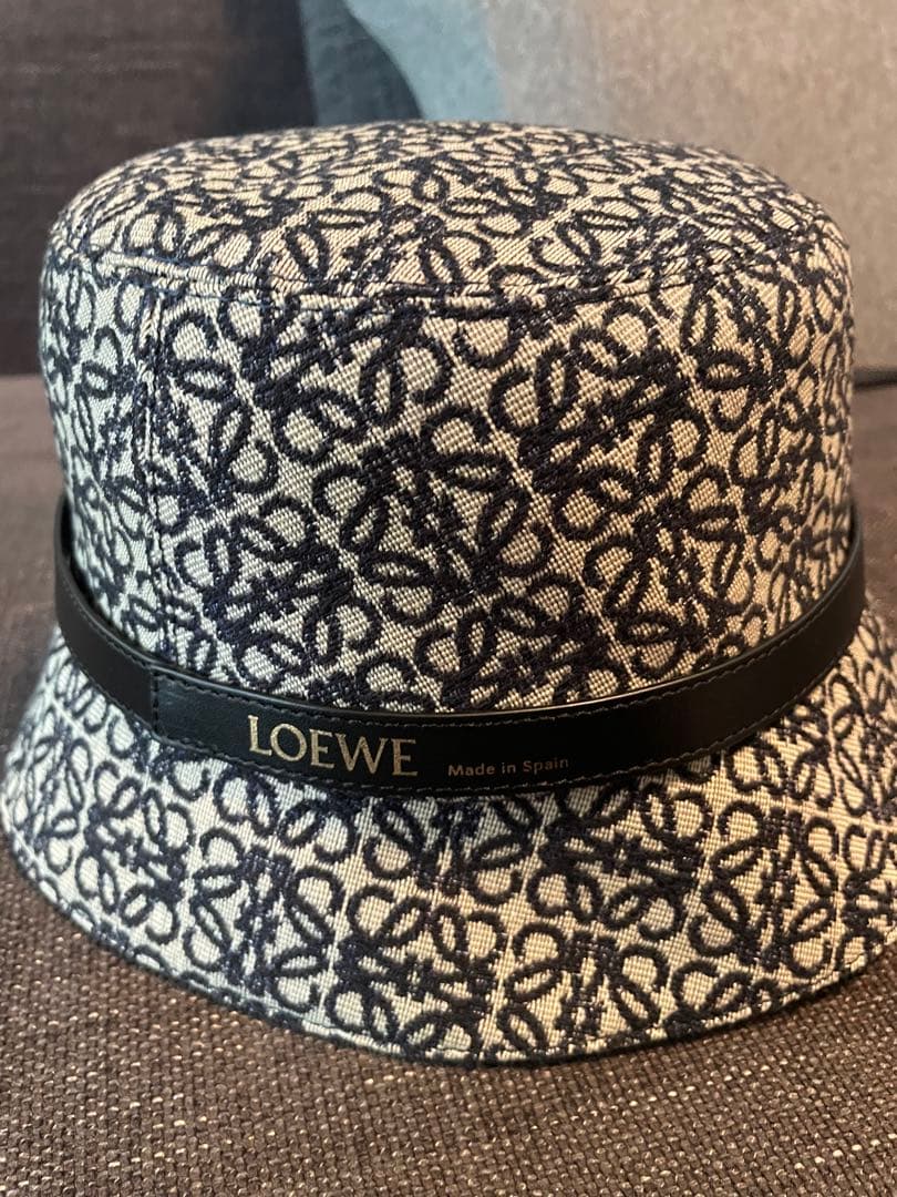LOEWE アナグラム バケットハット 保存袋付きの通販はau PAY
