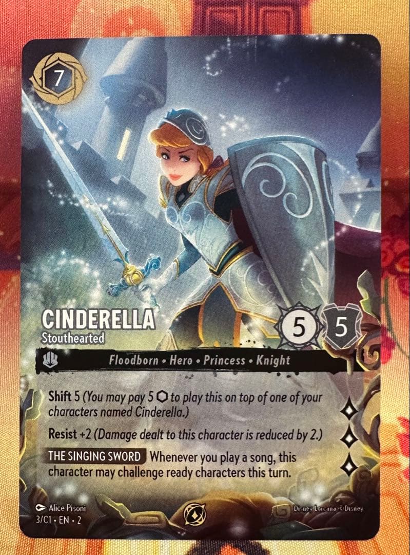 か*ん様 ロルカナ シンデレラ プロモ Lorcana Challenge 海外 - メルカリ