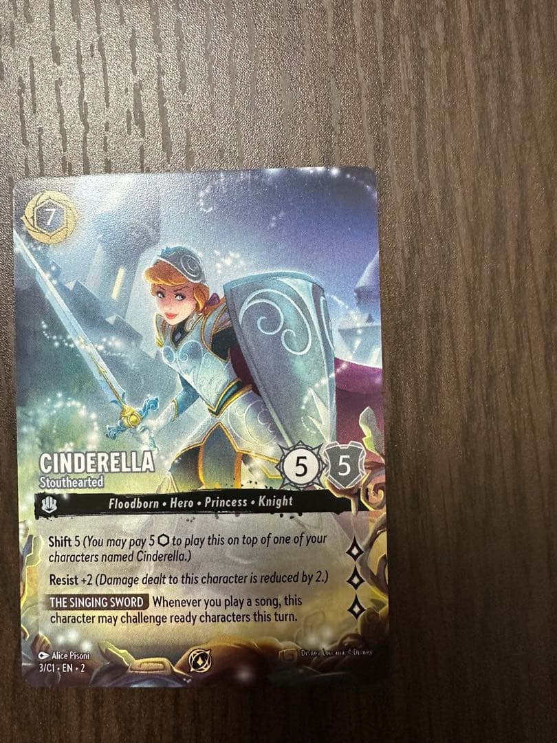 か*ん様 ロルカナ シンデレラ プロモ Lorcana Challenge 海外 - メルカリ
