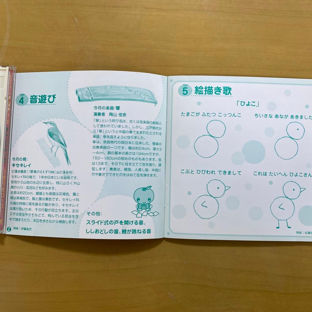 しちだ 右脳を育てるPOPキッズ (聞き流しCD) オレンジキッズ 12ヶ月