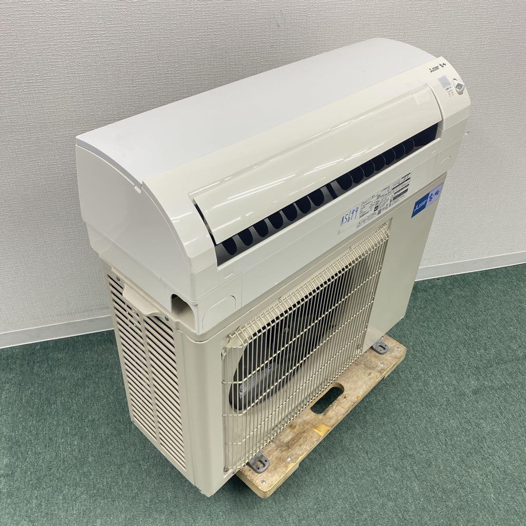 1年保証＊三菱 霧ヶ峰2020年製18畳用エアコン 標準取付込みAS699