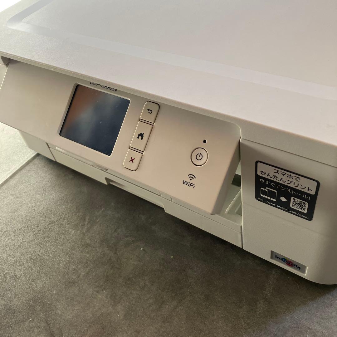 brother DCP-J582N 訳あり シアンだけ印字不良 - メルカリ