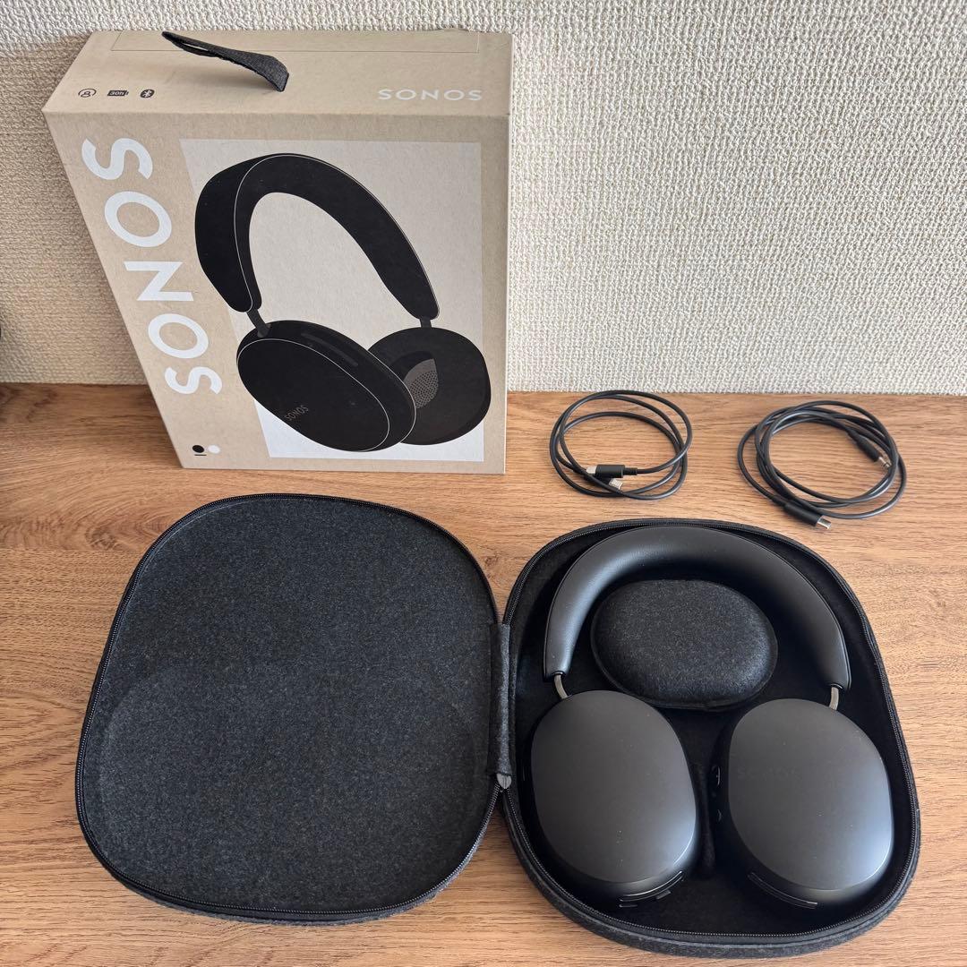 Sonos Ace ワイヤレスヘッドホン ブラック - メルカリ