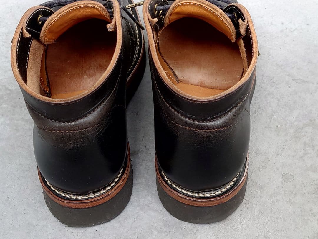 【茶芯／純正革紐付】ZERROW’S ゼローズ ブニーカー 26.5cm 日本製