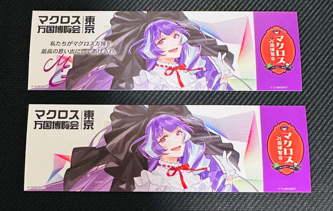 マクロス マクロス万国博覧会 謎解きウォークラリー チケット 美雲