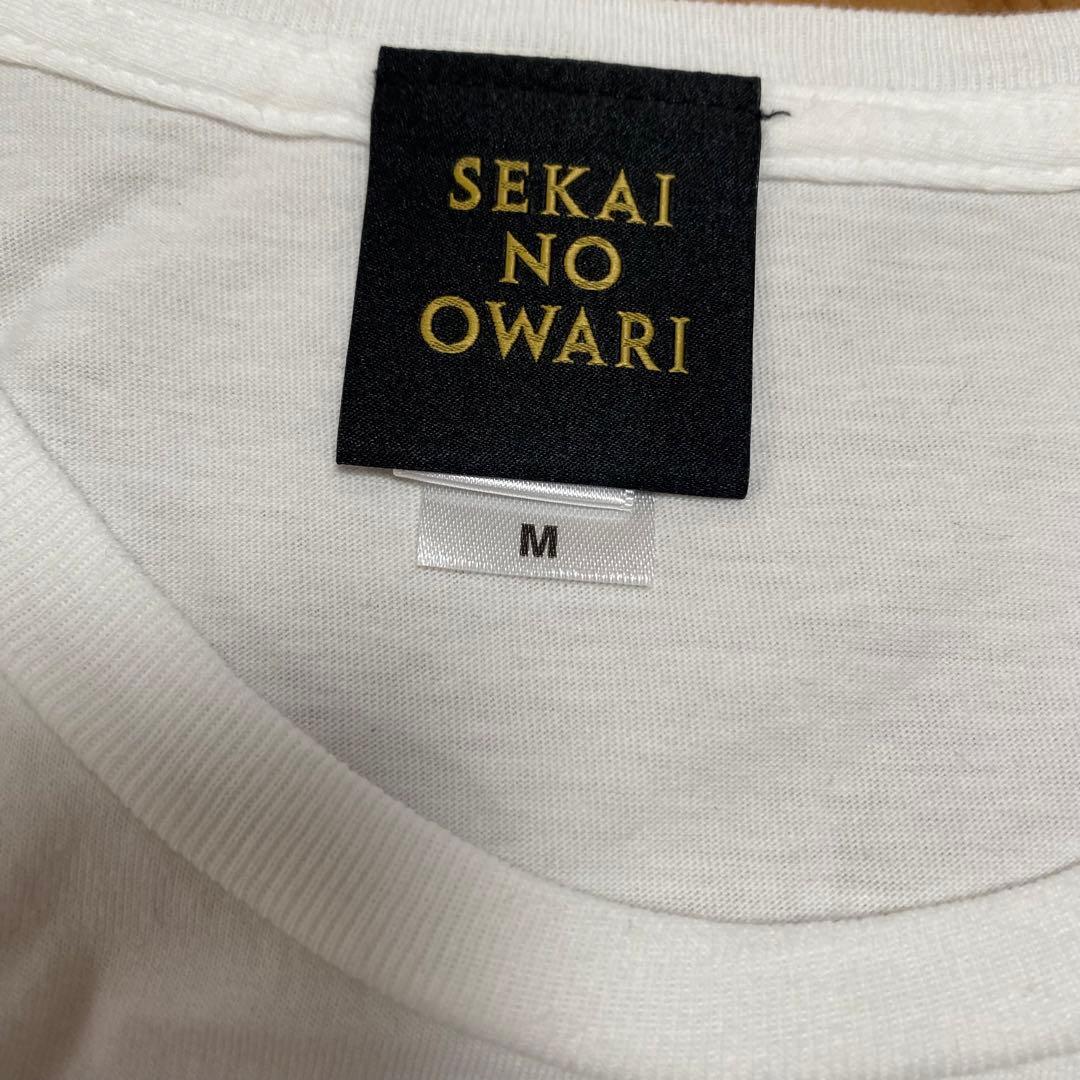 SEKAI NO OWARI セカオワ サインTシャツ Mサイズ - メルカリ