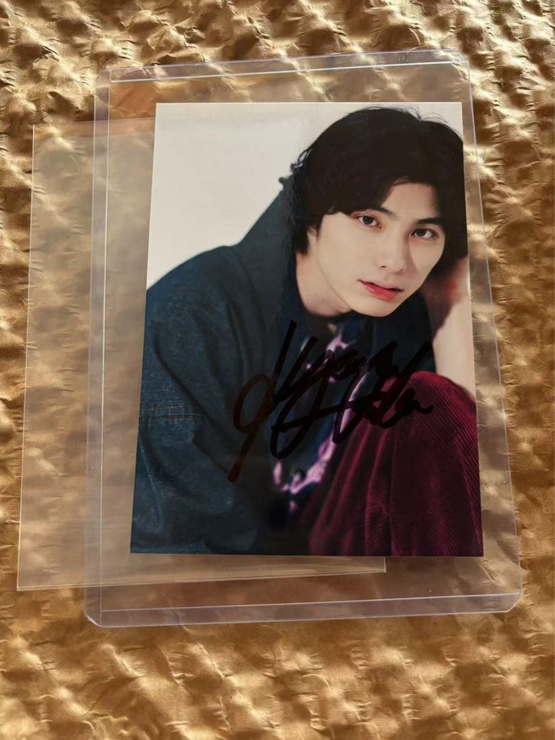 本田響矢 限定グッズ 直筆サイン入り生写真 ブロマイド