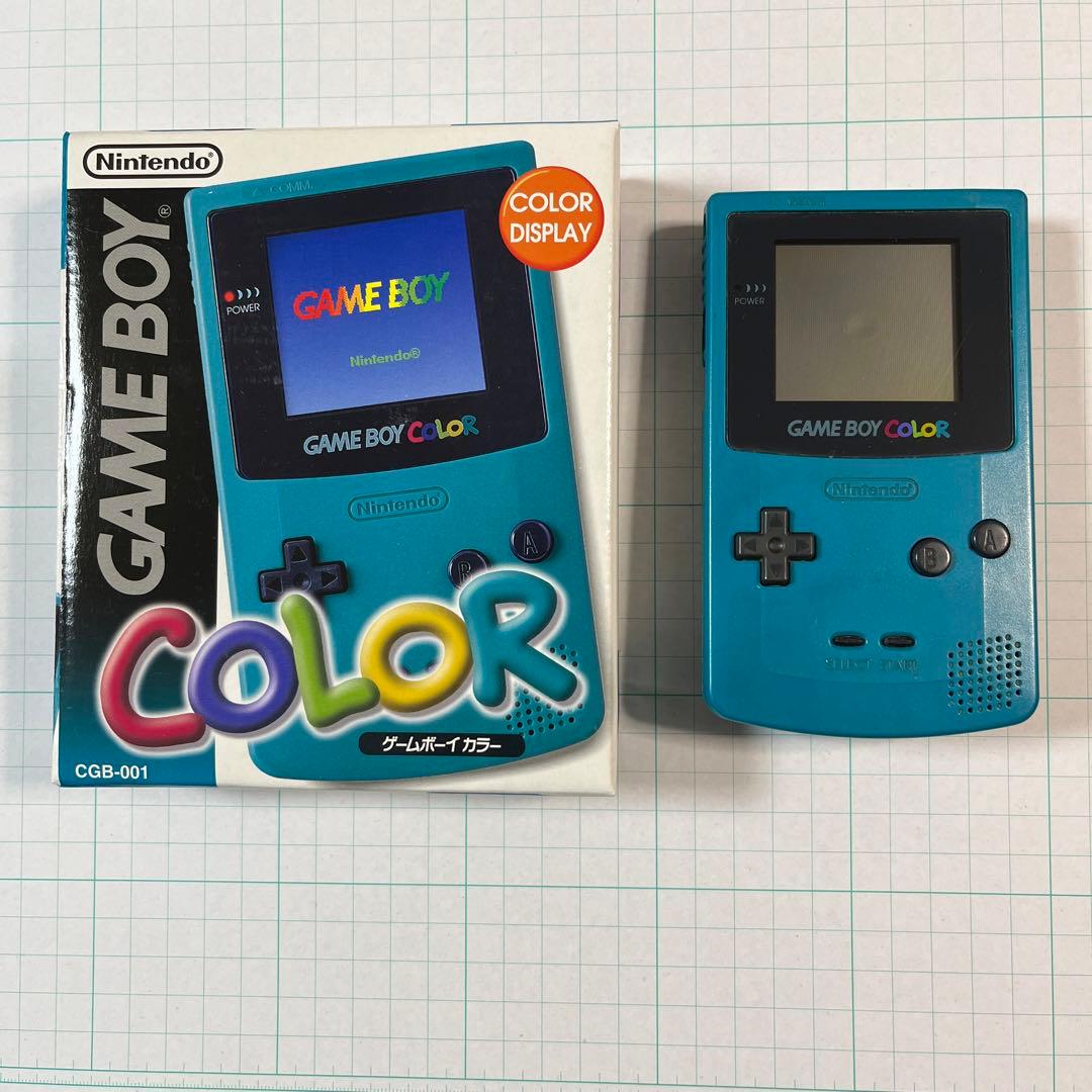 Nintendo ゲームボーイカラー ブルー - メルカリ