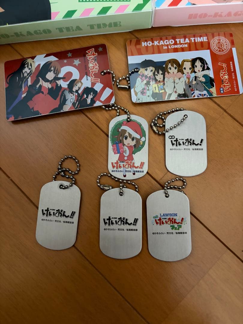 けいおん キャラメタル キーホルダー プレシャスメモリーズ ケース