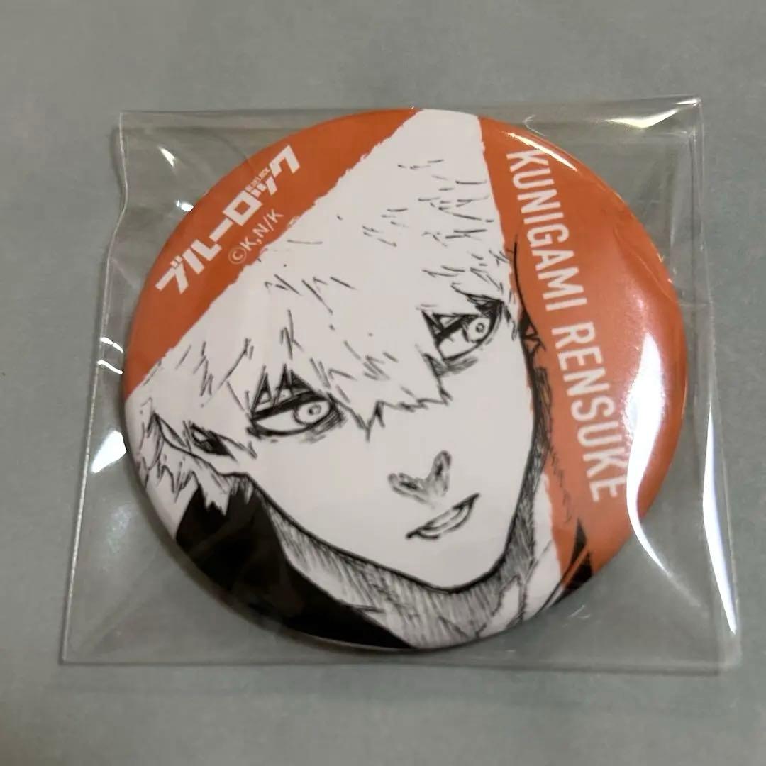 ブルーロック×伊勢丹 國神 錬介 原作イラスト缶バッジ - メルカリ