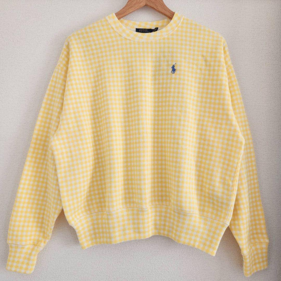 希少品/新品】ポロラルフローレン ギンガムチェック スウェット