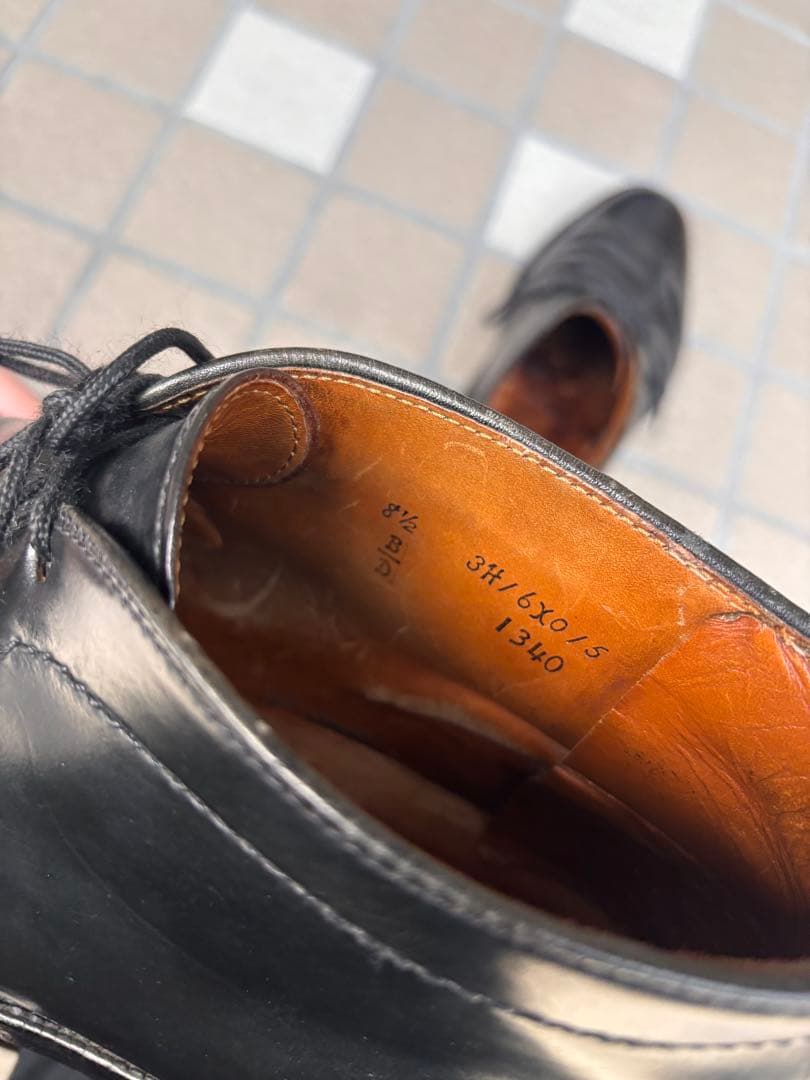 定価22万【コードバン】ALDEN 1340 8.5D チャッカブーツ