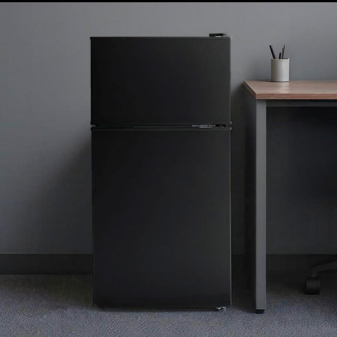 小型冷蔵庫 冷凍冷蔵庫 60L 2ドア 黒 ブラック コンパクト 省エネ ONE STEP 冷蔵庫 一人暮らし 2ドア サイズ 冷凍冷蔵庫 小型 家庭用