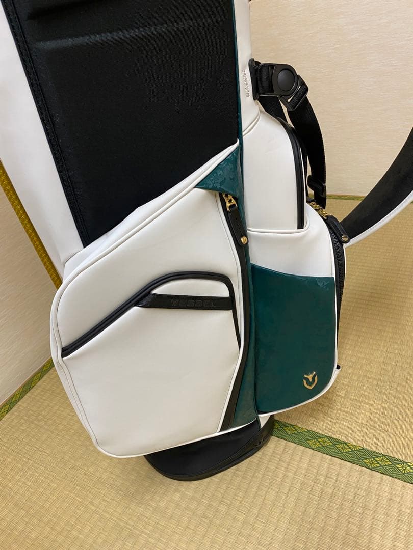 VESSEL プレイヤー4.0 プロ camo マスターズカラー キャディバッグ