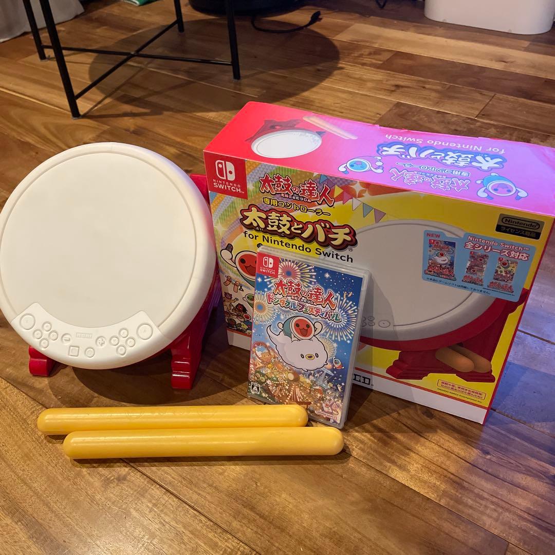 Switch太鼓の達人 ドンダフルフェスティバル＋専用コントローラー Amazon.co.jp: 太鼓の達人 ドンダフルフェスティバル + 太鼓の達人専用