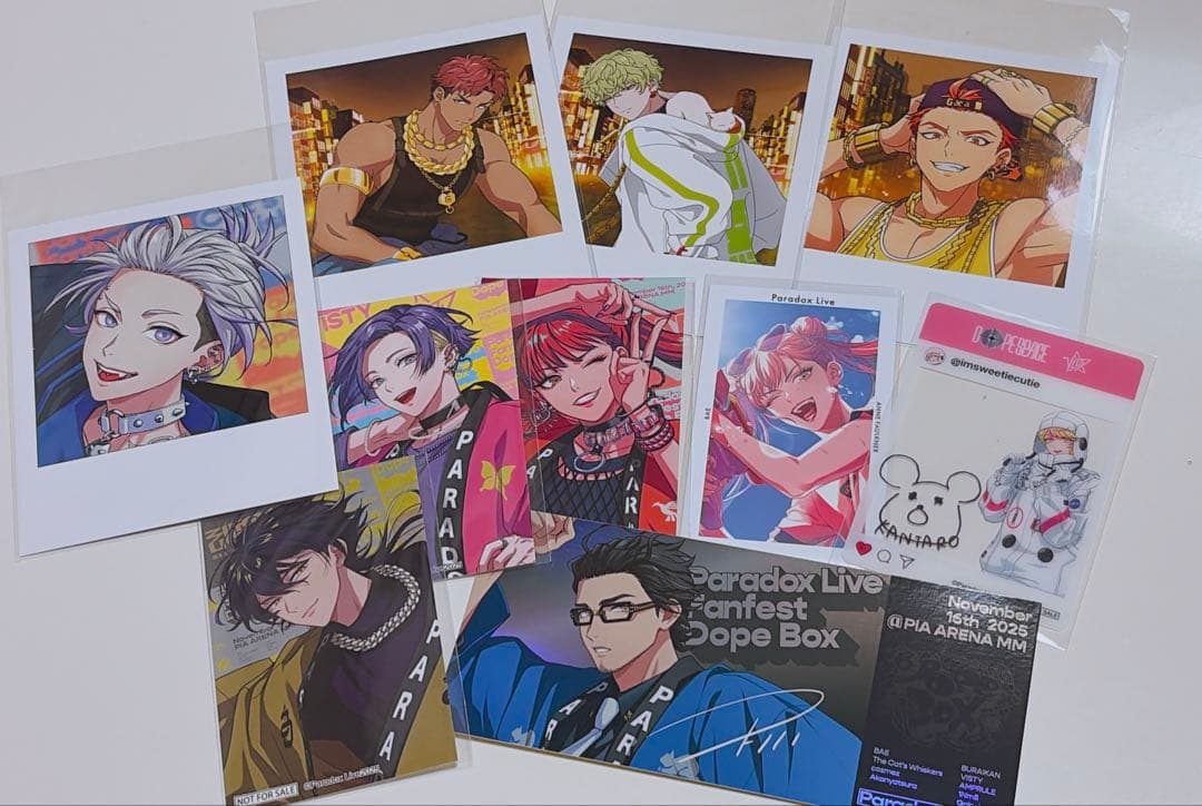 Paradox Live パラライ 紙類まとめ売り - メルカリ