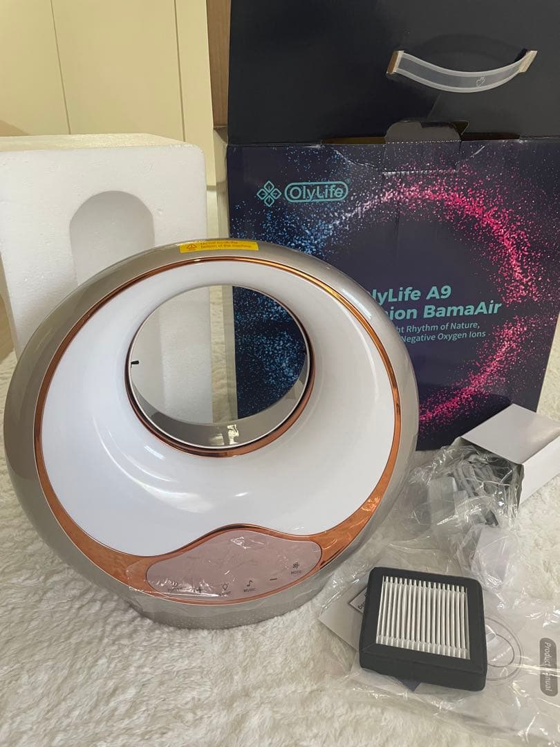 オリーライフ マイナスイオン発生器、空気清浄機 - メルカリ