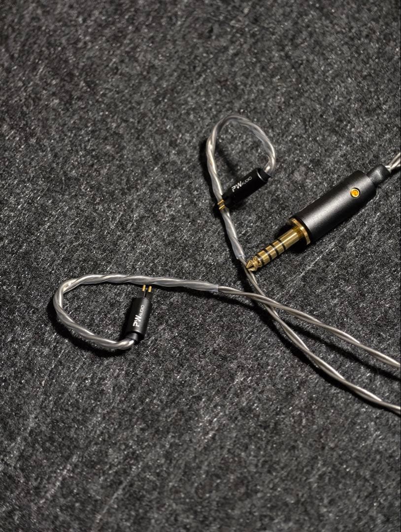 イヤホン PW Audio Silver limited 4.4mm 2pin