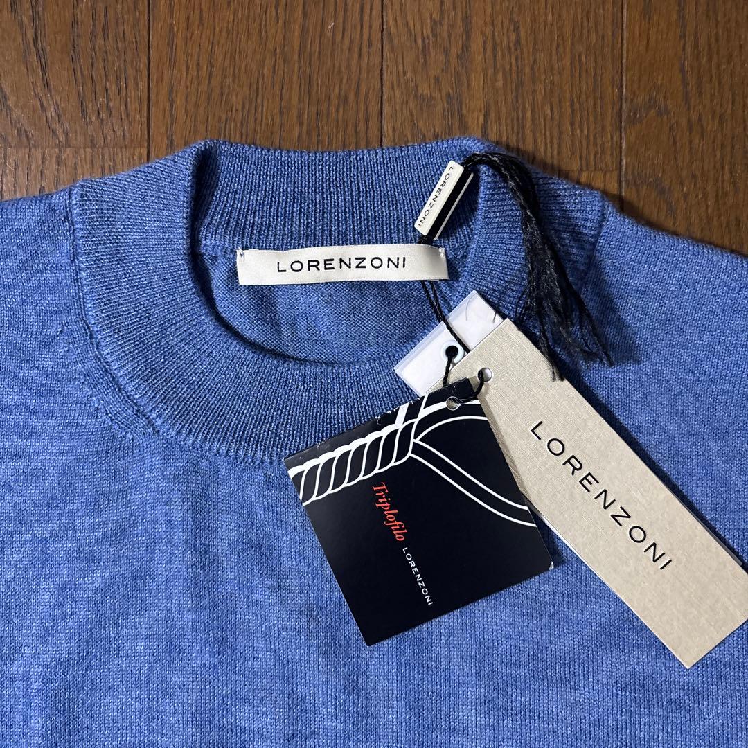 ⭐️【新品未使用】LORENZONIラナウール イタリア製ニット ジョン