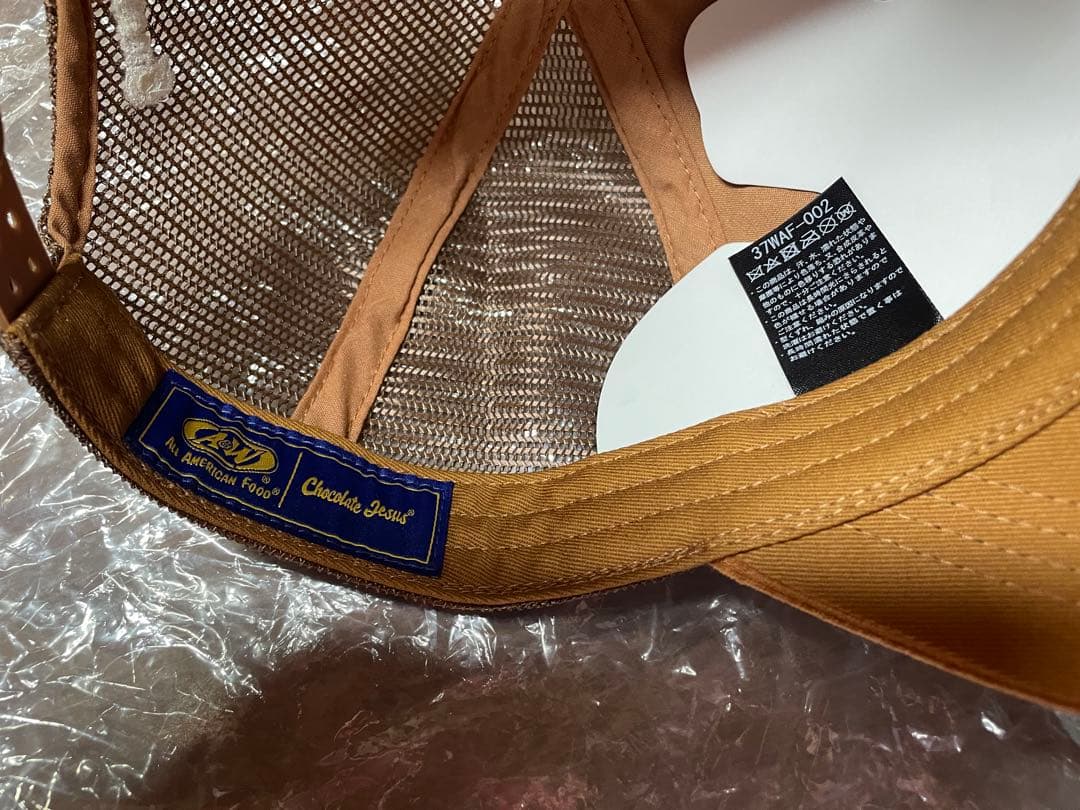 新品]A&W chocolate Jesus コーデュロイ メッシュキャップ - メルカリ