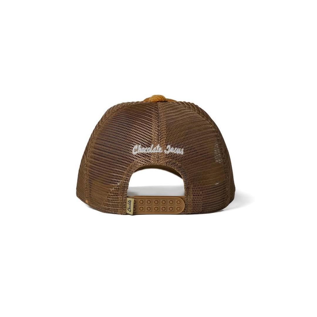 新品]A&W chocolate Jesus コーデュロイ メッシュキャップ - メルカリ