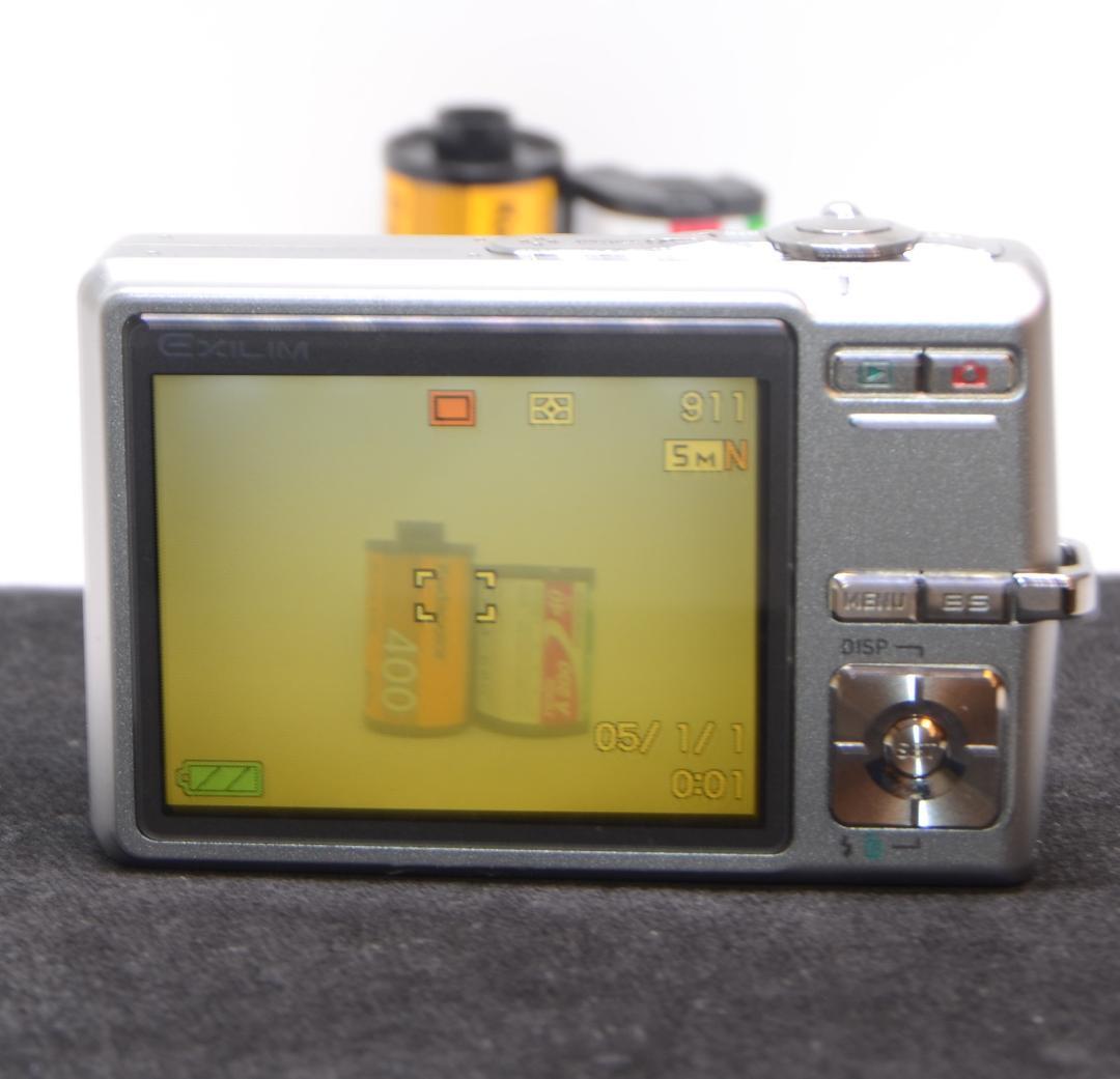 CASIO カシオ EXILIM EX-Z500 シルバー - メルカリ