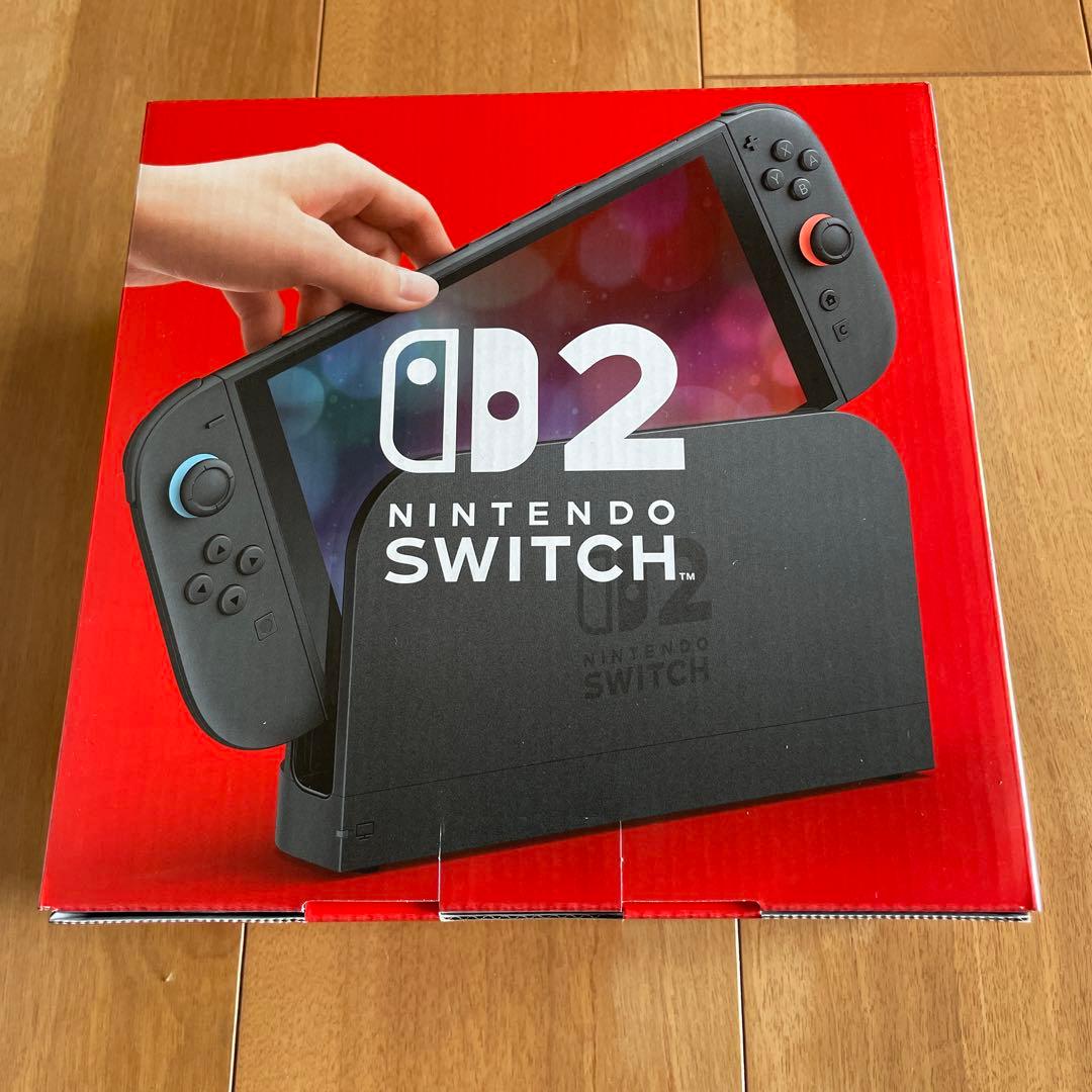 ニンテンドーSwitch2本体 新品未開封！梱包済日本語対応 保証レシート
