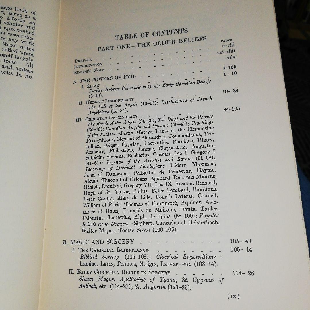 洋書 Materials Toward History Witchcraft -Lea